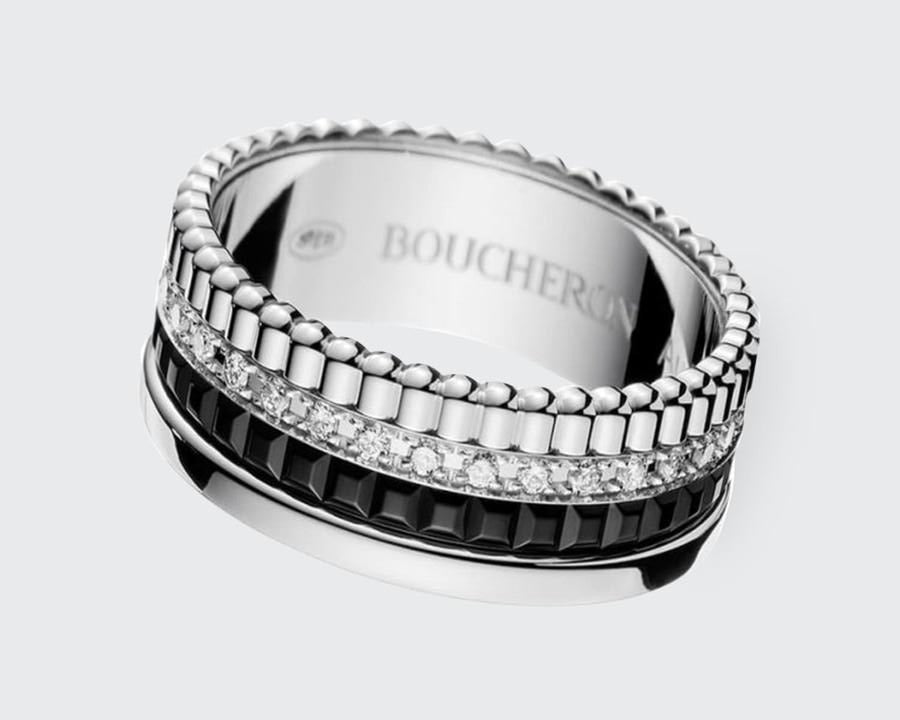 Boucheron Ring Quatre Black