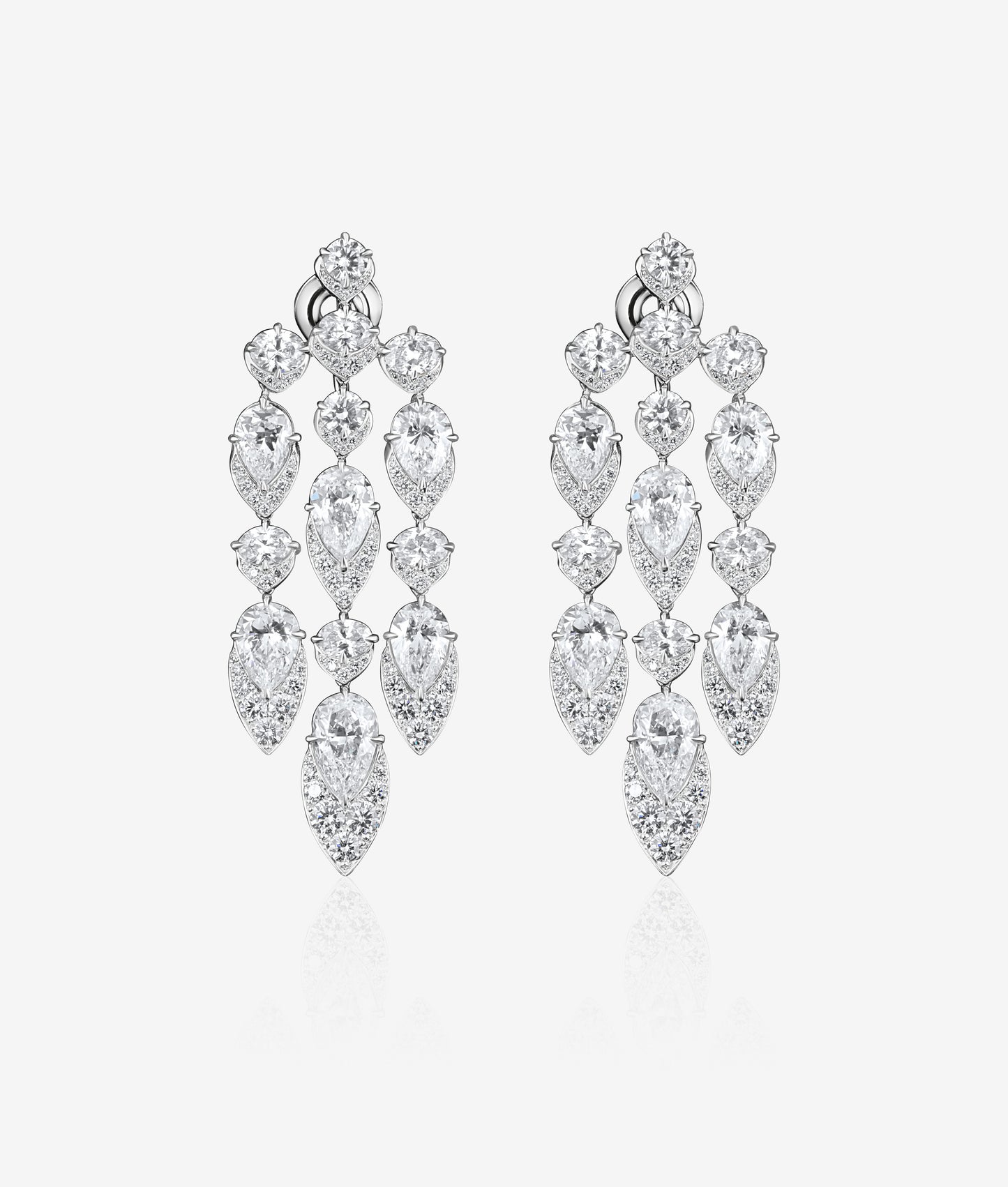 Diamond Shower Earrings