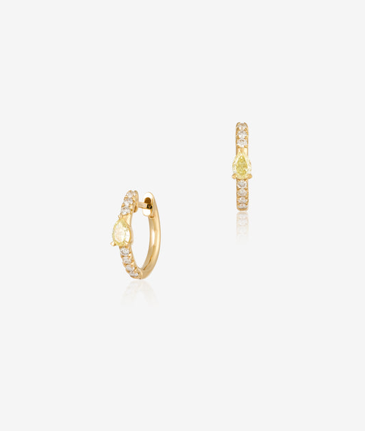 Lemon Pepper Pear Hoops