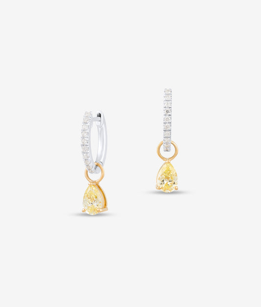 Lemon Pepper Hoops Pear Drop