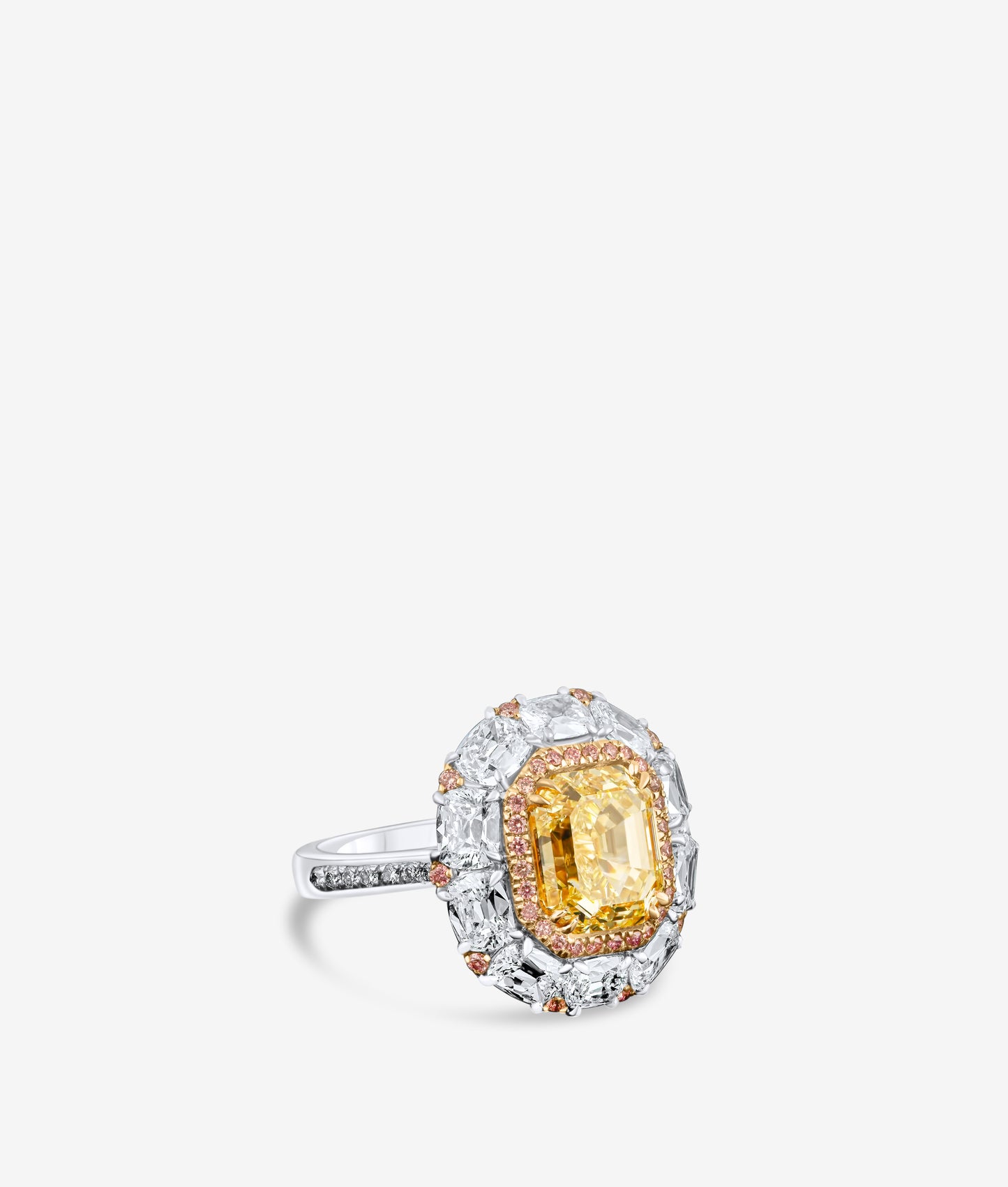 Intense Yellow Diamond Ring