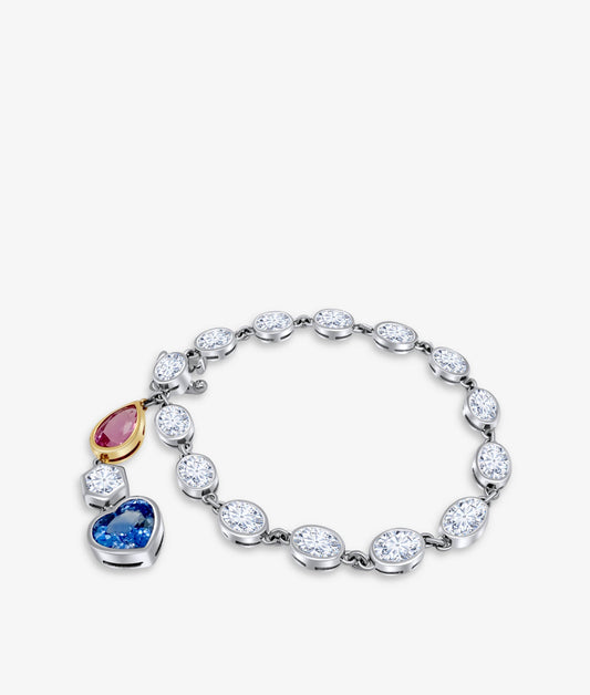 Sapphire Diamond Bracelet