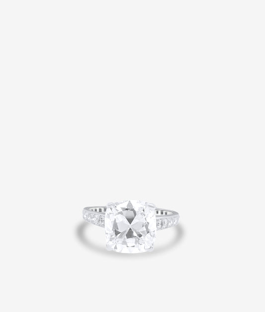 Graff Cushion Diamond Ring