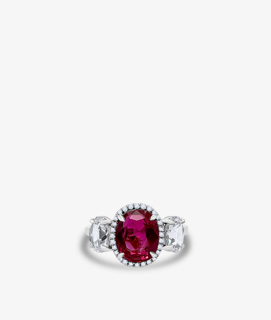 Oval Burmese Ruby