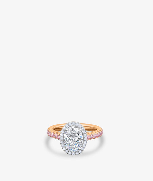 Oval Diamond Ring