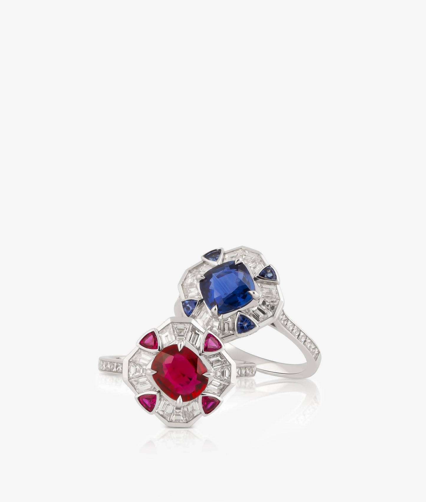 Sapphire Diamond Ring