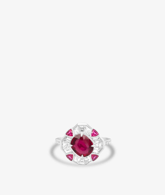 Ruby Diamond Ring