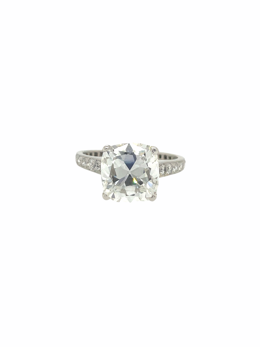 Graff Cushion Diamond Ring