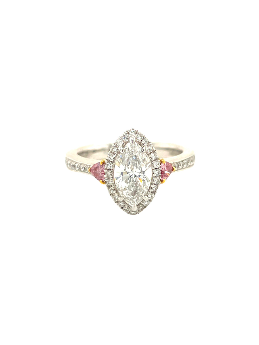 Marquise Diamond Ring