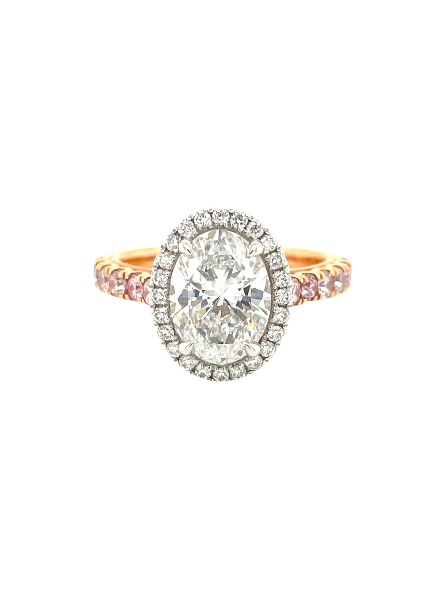 Oval Diamond Ring